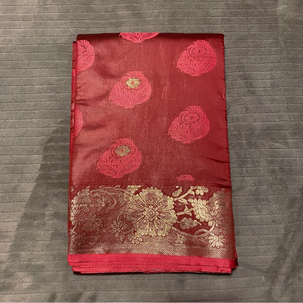 Pink Saree